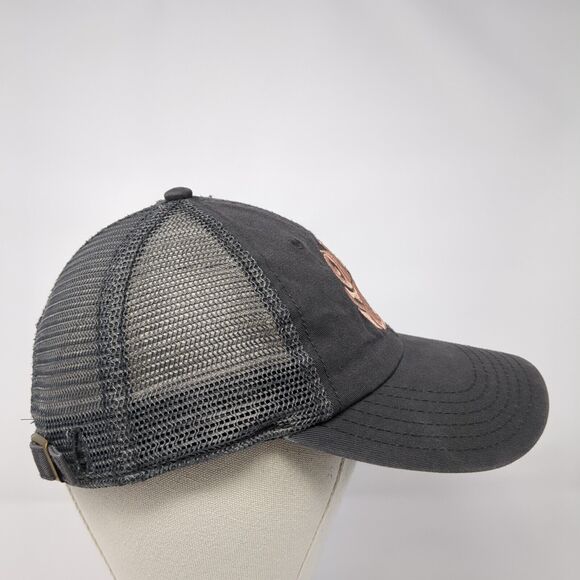 O'Neill Surf Co Slideback Trucker Hat Gray One Size Mesh Back 6 Panel - Picture 4 of 8